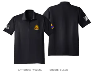 377th Transportation Company Hi-Tech Performance Men's SS Polo - WcZwSL