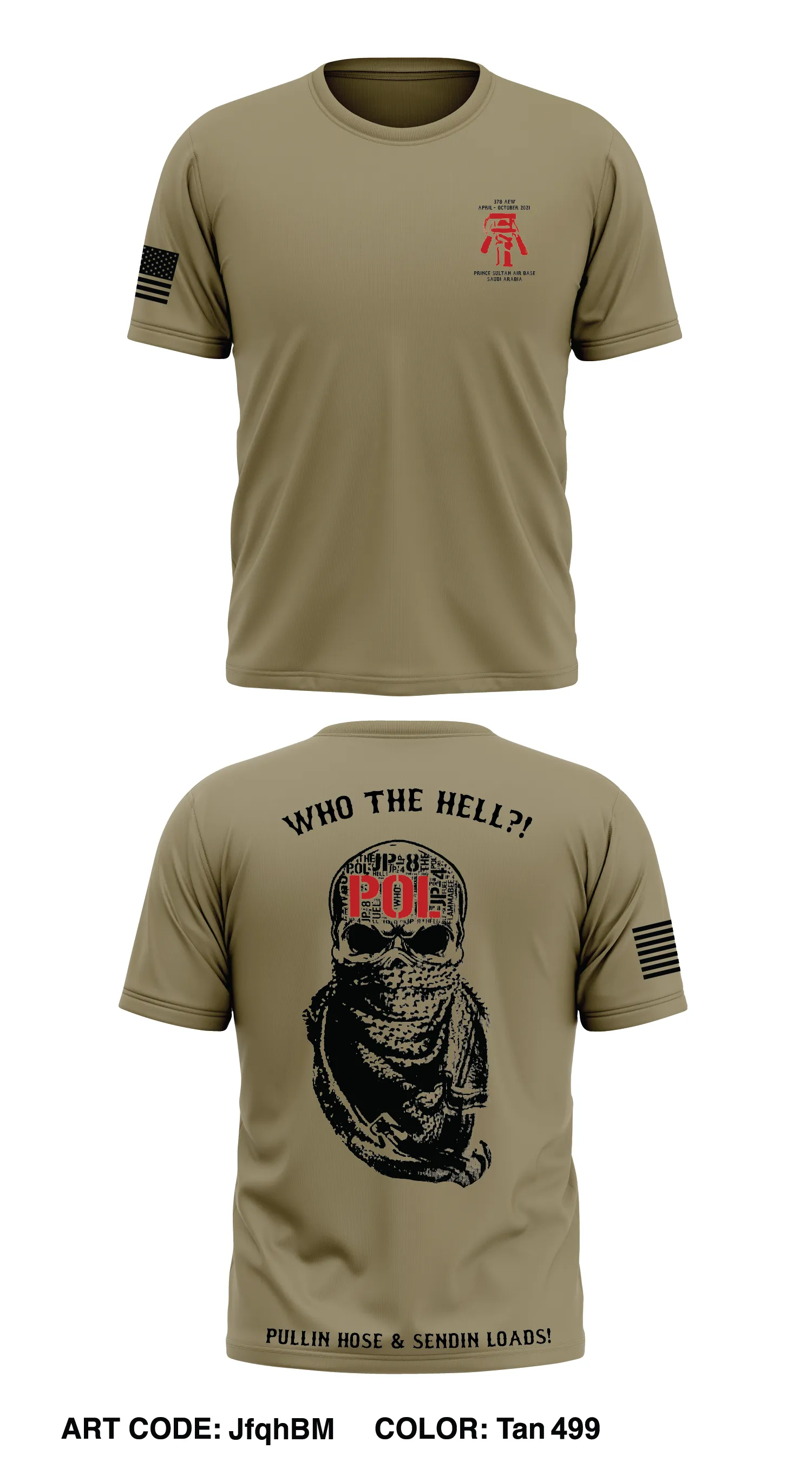 378th ELRS/POL Store 1 Core Men's SS Performance Tee - JfqhBM