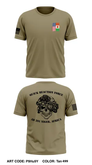 409th ESFS QRF Core Men's SS Performance Tee - P9Hu9Y