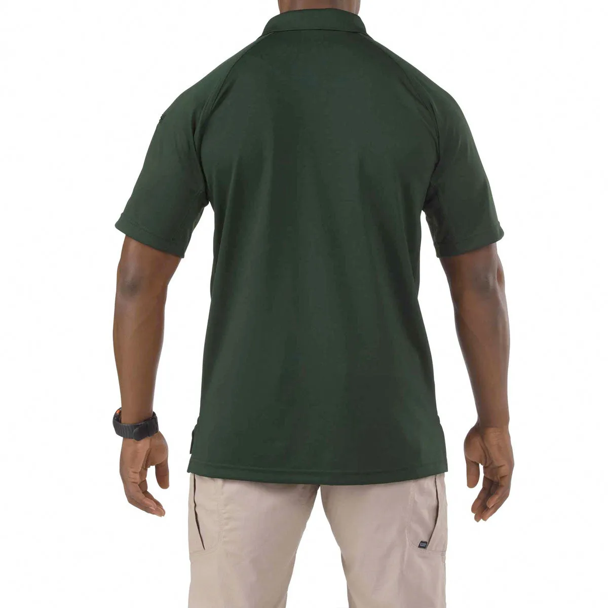 5.11 Tactical Performance Short Sleeve Polo Shirts L.E. Green