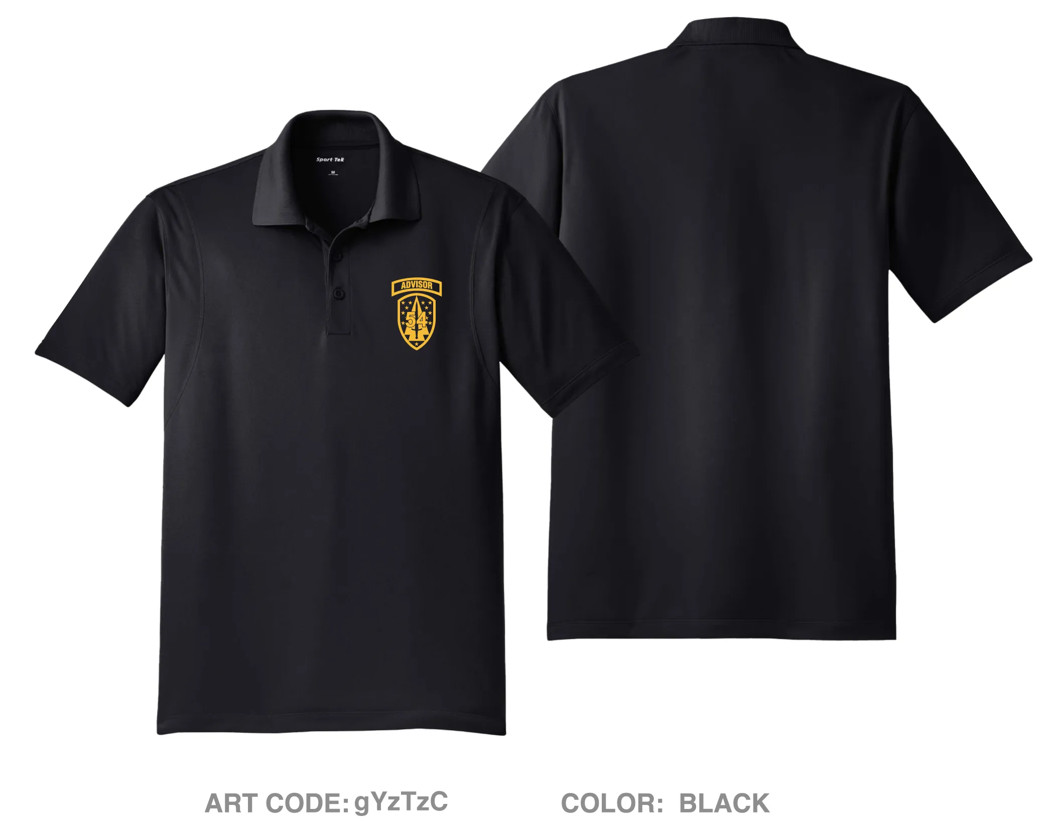 5th BN, 54th SFAB Hi-Tech Performance SS Polo gYzTzC