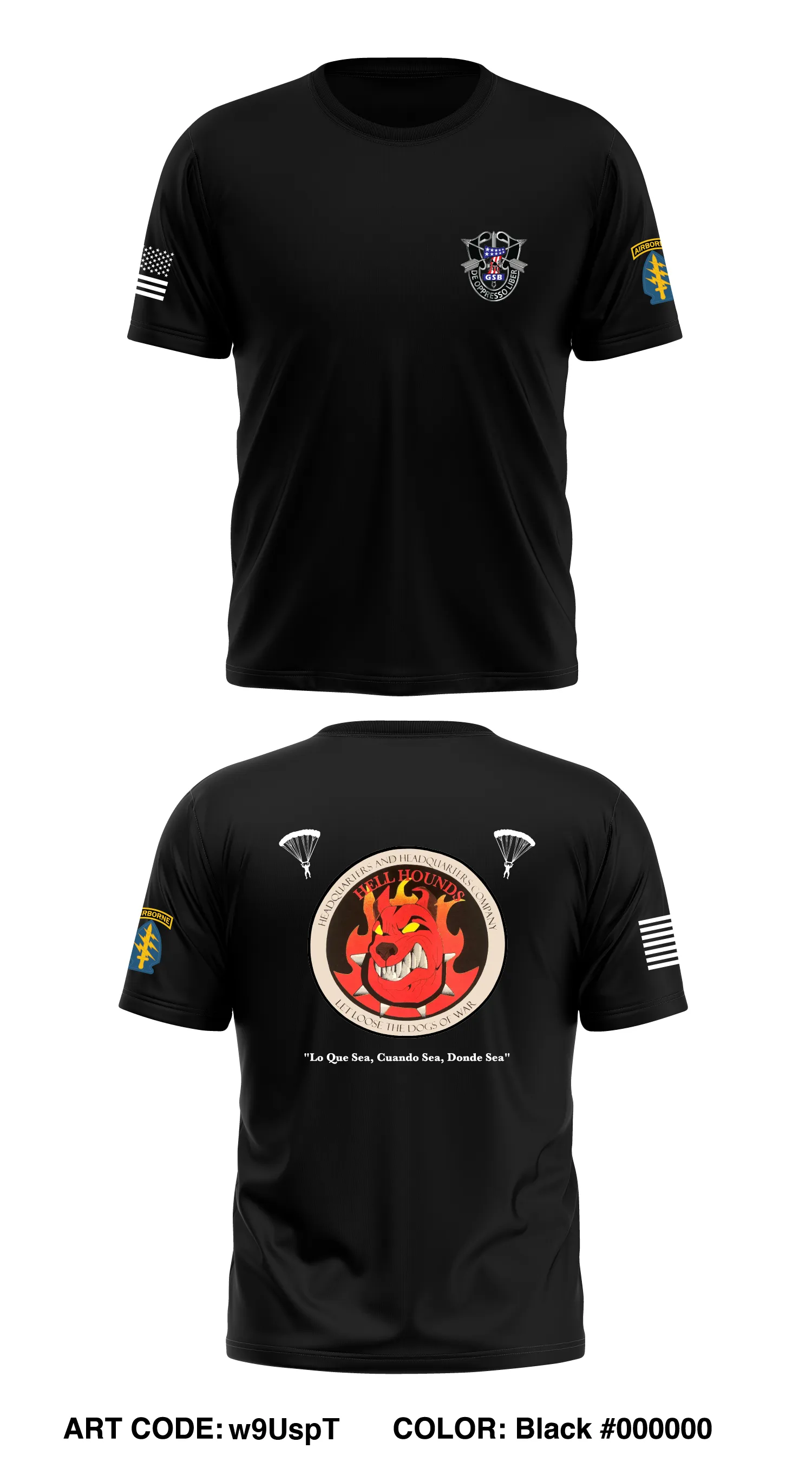 7th SFG(A) - GSB - HHC Store 1 Short Core Men's SS Performance Tee - w9UspT