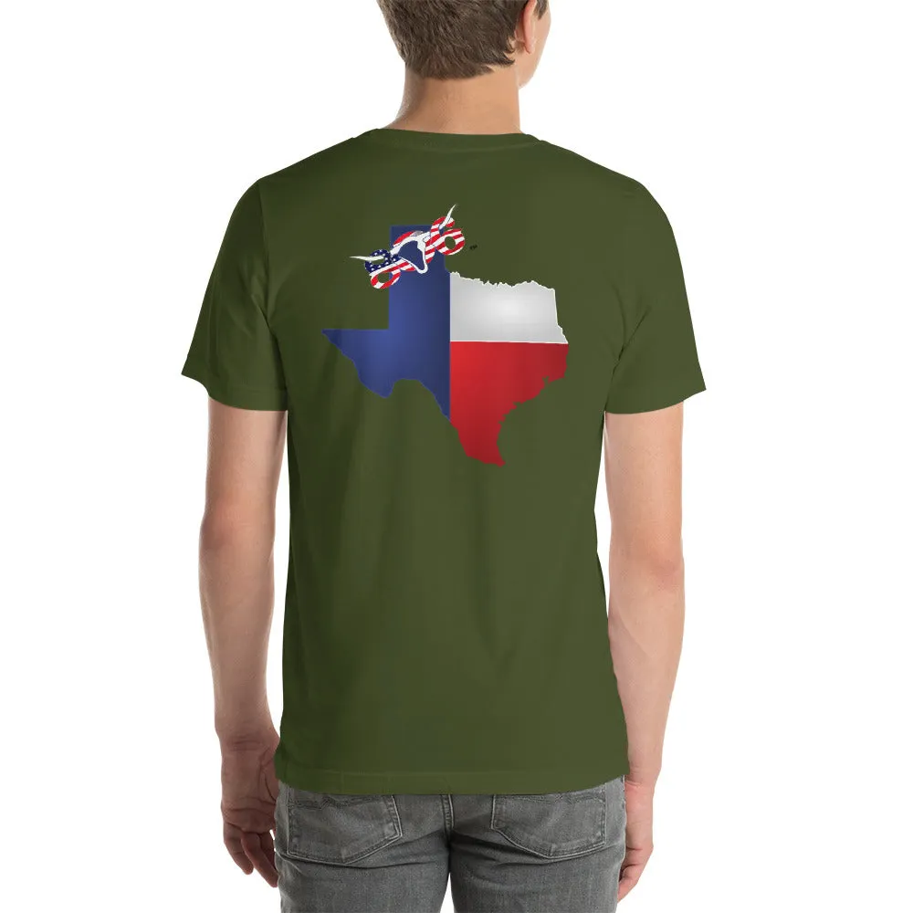 806 Panhandle Proud Texas Strong Short-Sleeve Unisex T-Shirt printed when ordered (12 to 14 days to arrive))