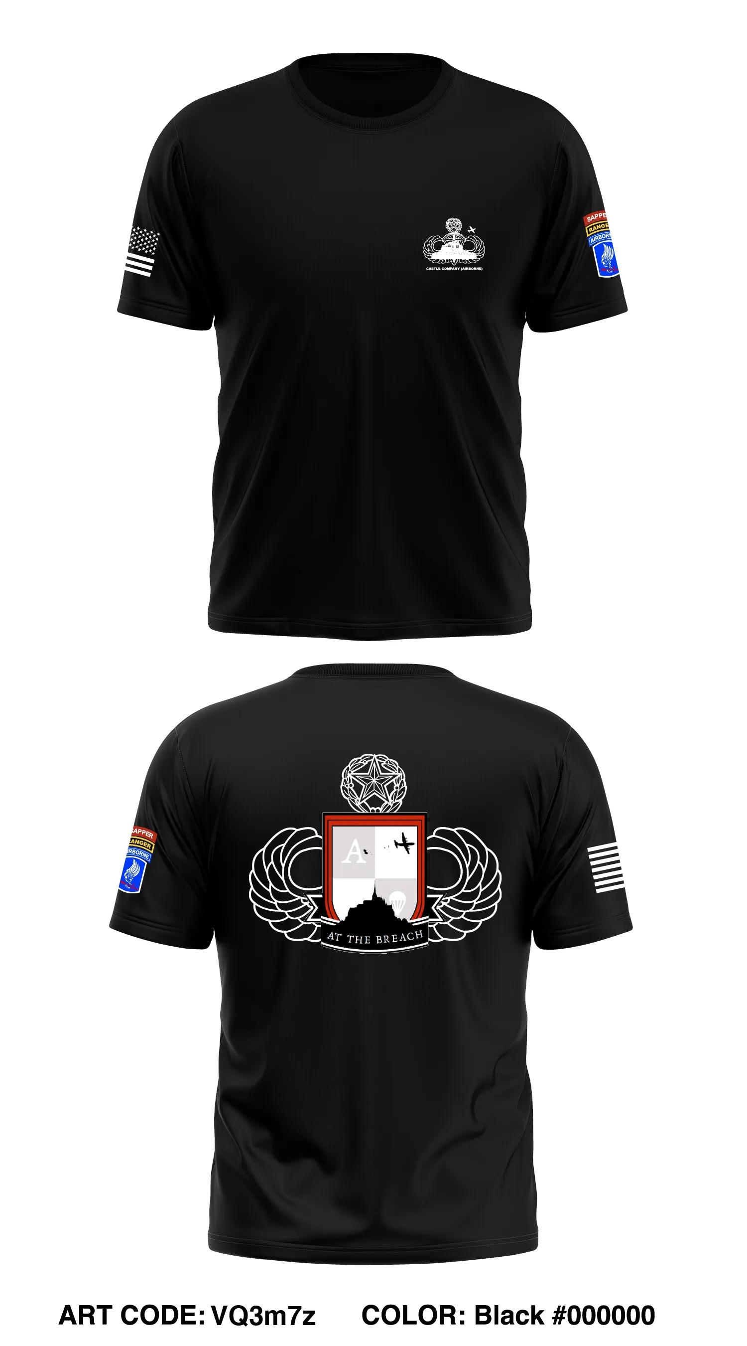 A Co 54th BEB  Store 1 Core Men's SS Performance Tee - VQ3m7z