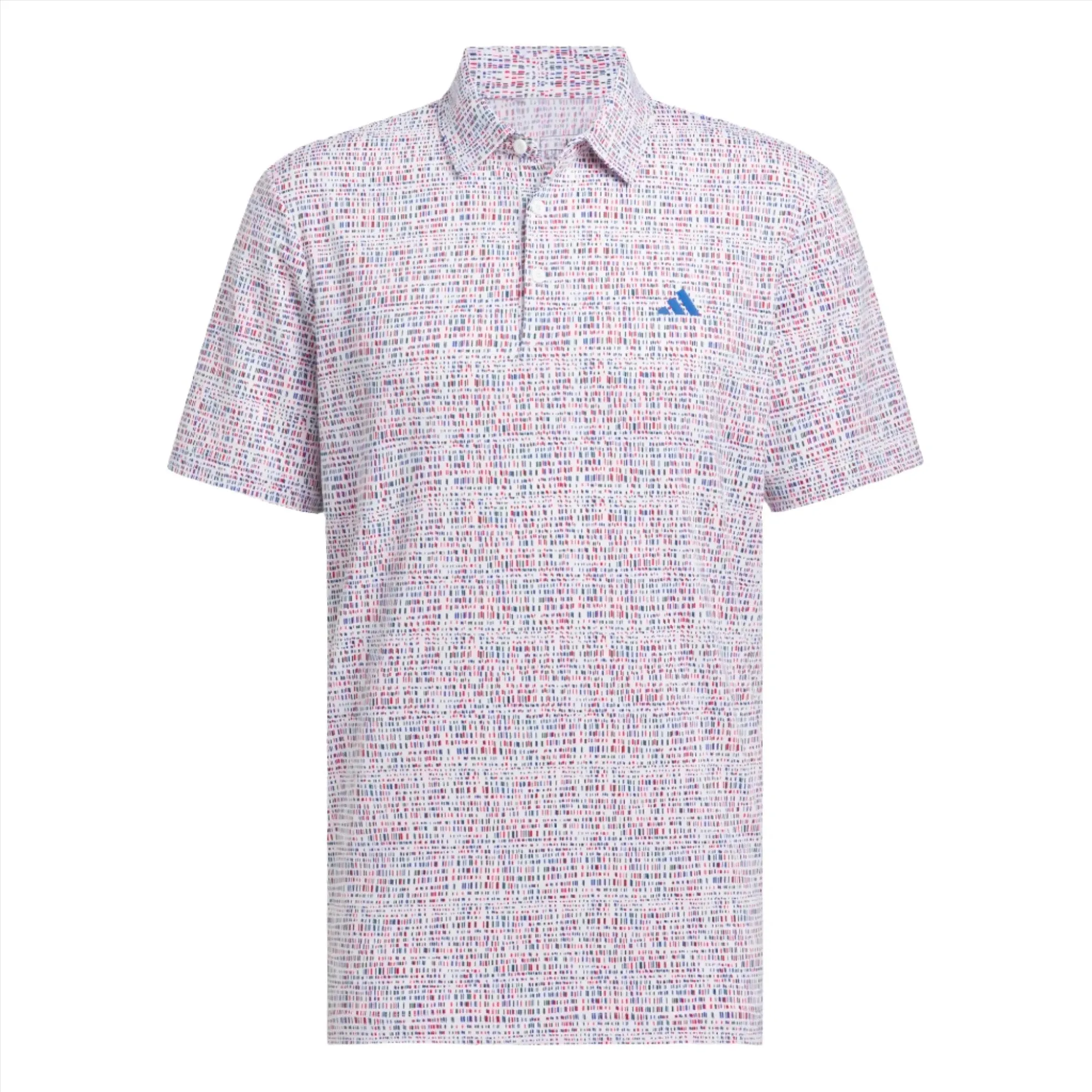adidas Primegreen Power Grid Print Golf Polo Shirt