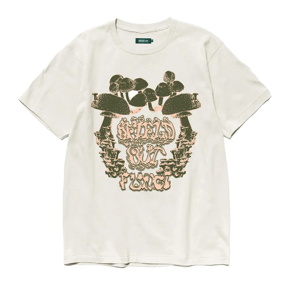 Afield Out Fungi T- Shirt  'Bone'