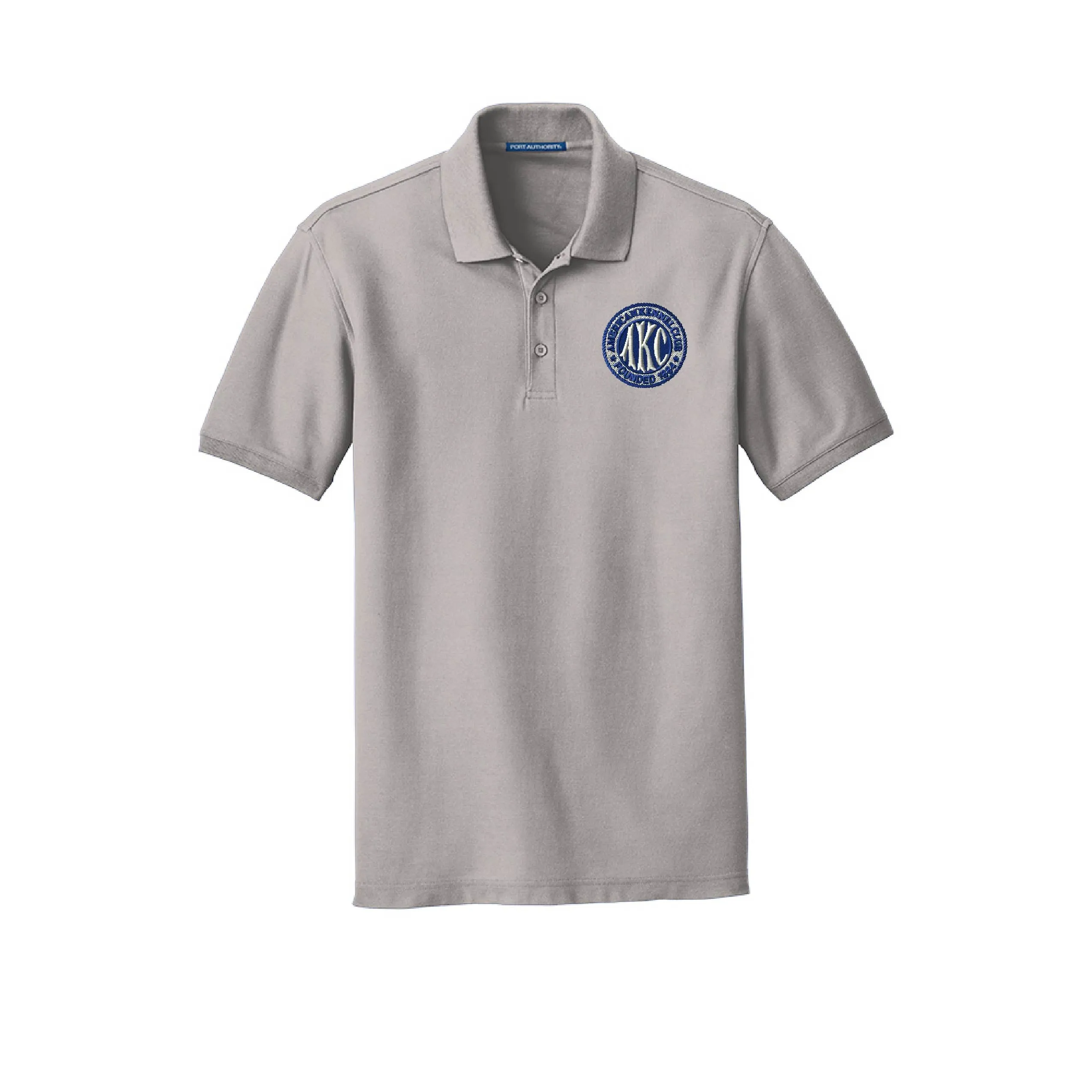 AKC Seal Embroidered Men's Short Sleeve Polo