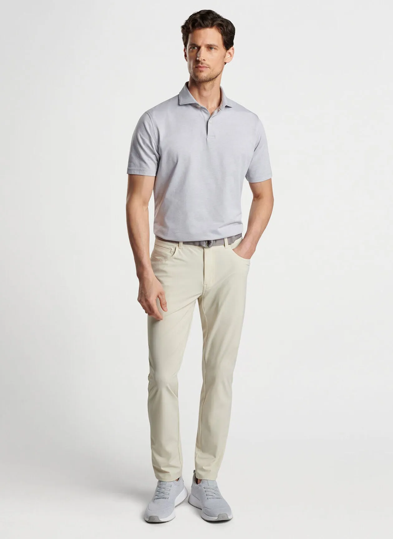Albatross Cotton Blend Piqué Polo