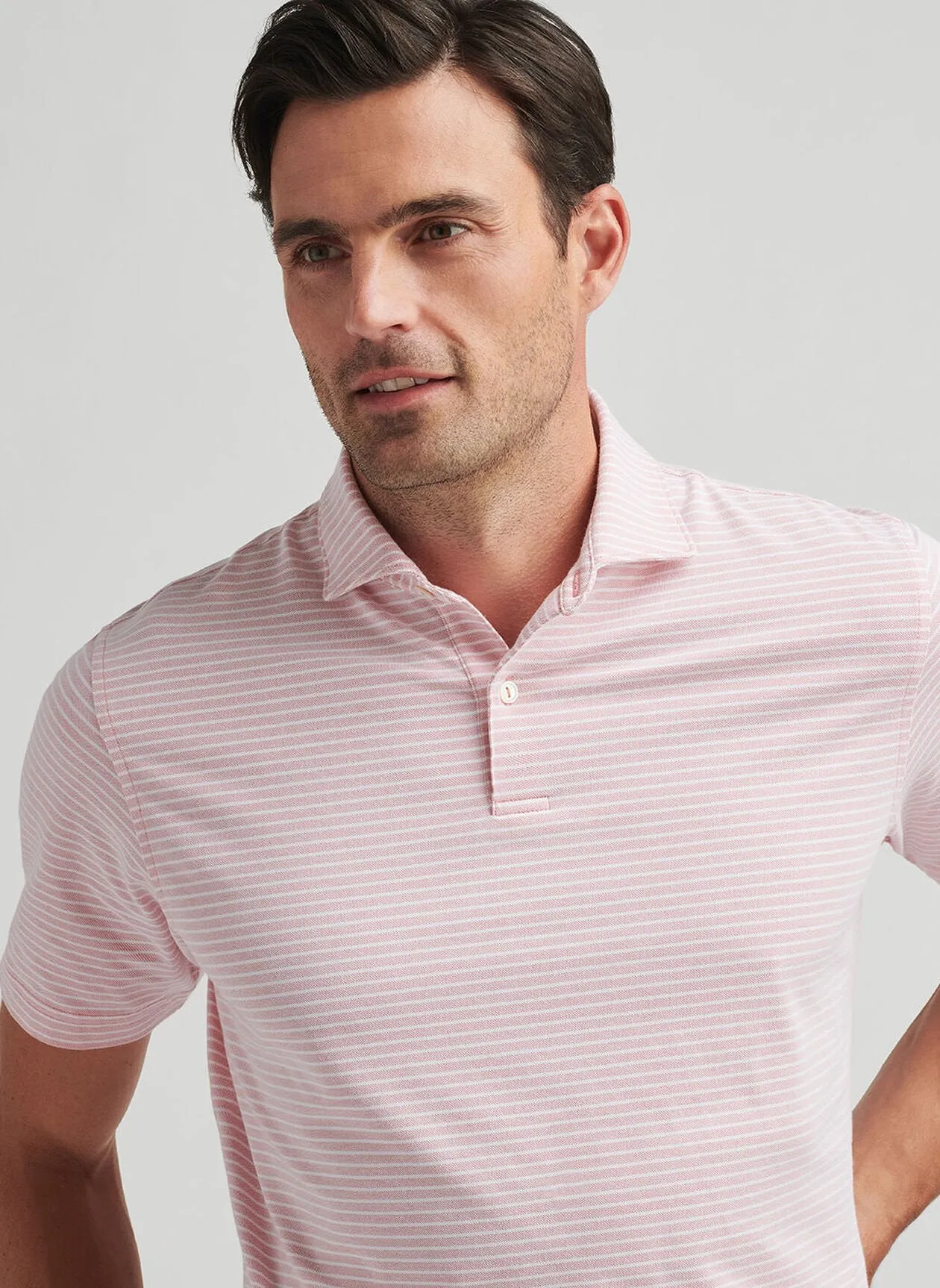 Albatross Cotton Blend Piqué Polo