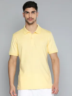 Alcis Men Polo Collar Anti Static Slim Fit Sports T-shirt
