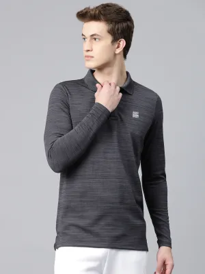 Alcis Men Polo Collar Anti Static Slim Fit T-shirt