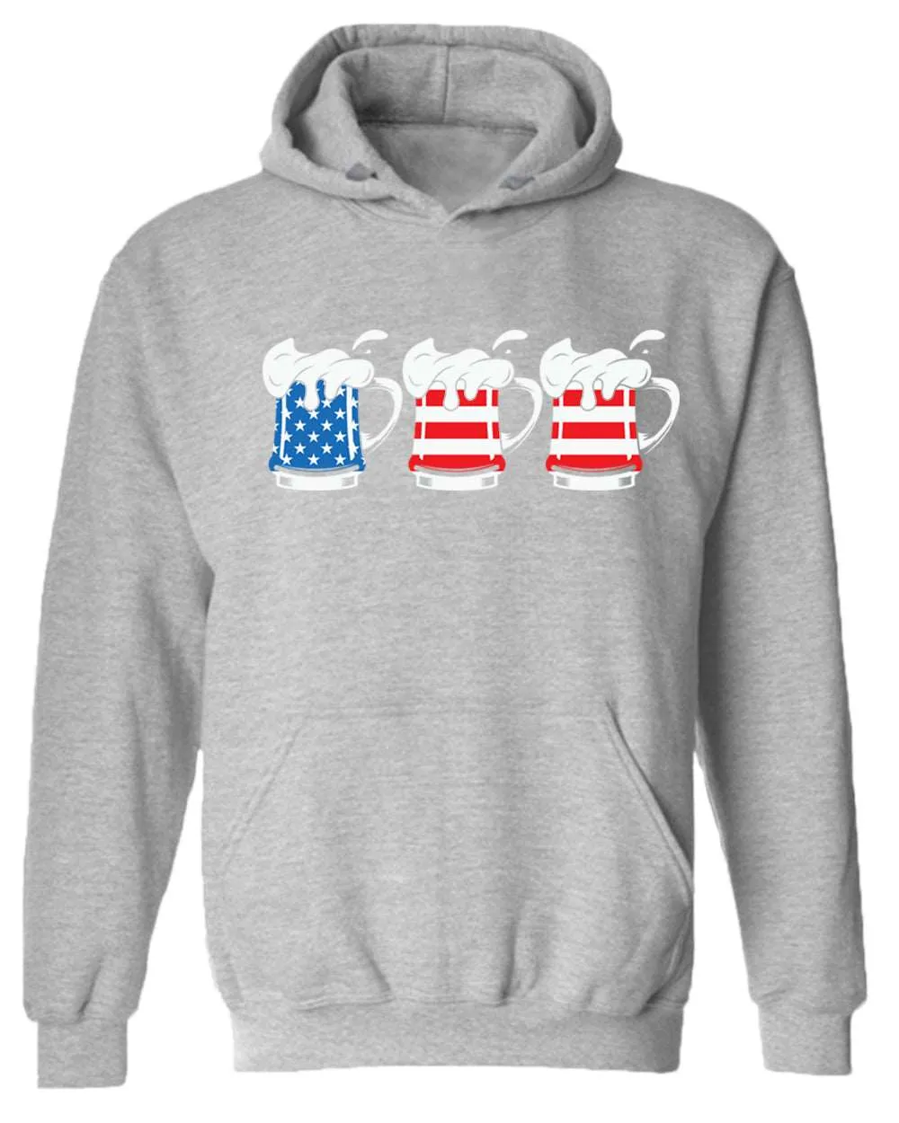 American pride beer mug hoodie