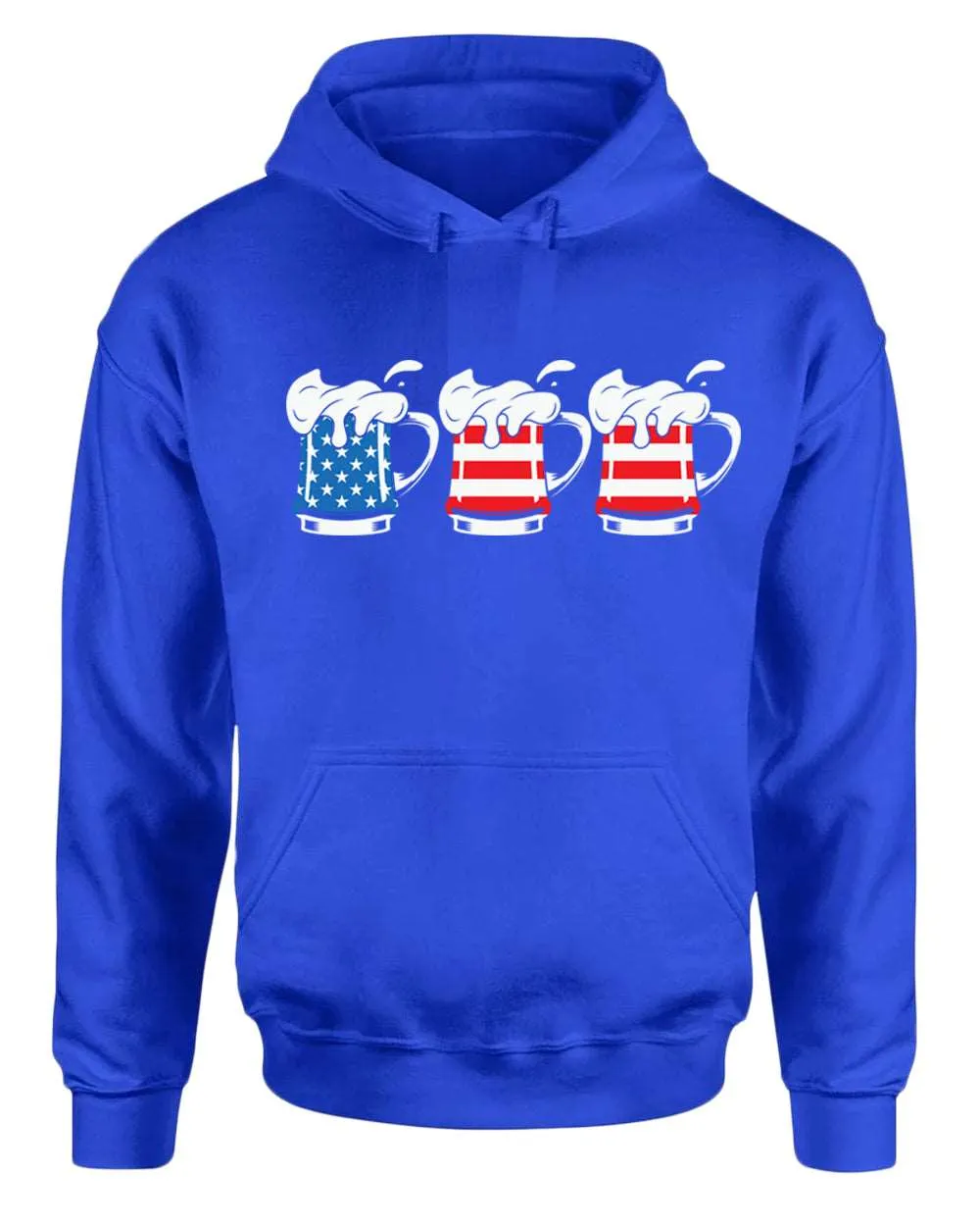 American pride beer mug hoodie
