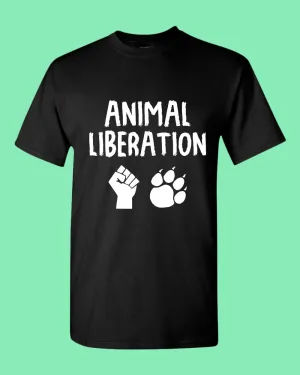 Animal Liberation T-shirt, Vegan shirt