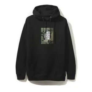 AntiSocial Social Club - Camo Box Logo Hoodie (Black)