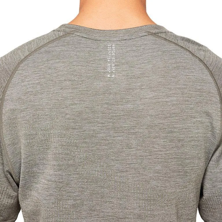 Asics x Reigning Champ Seamless Merino Running Tee Lichen Green Men 2011A829-301