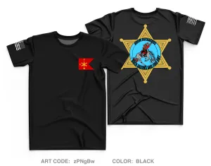 B BTRY, 108th ADA BDE Core Men's SS Performance Tee - zPNgBw