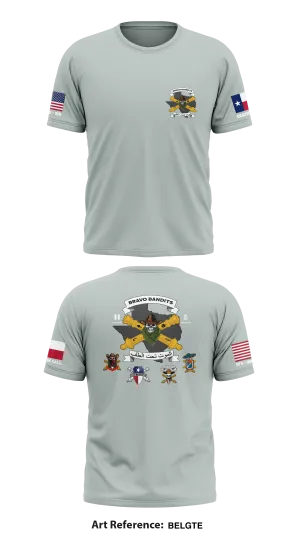 B-BTRY 4-133 Field Artillery Store 1 Core Men's SS Performance Tee - BELGtE
