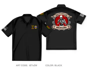 B Co, 541st DSSB, 1 IDSB Core Men's SS Performance Polo - tETxZW