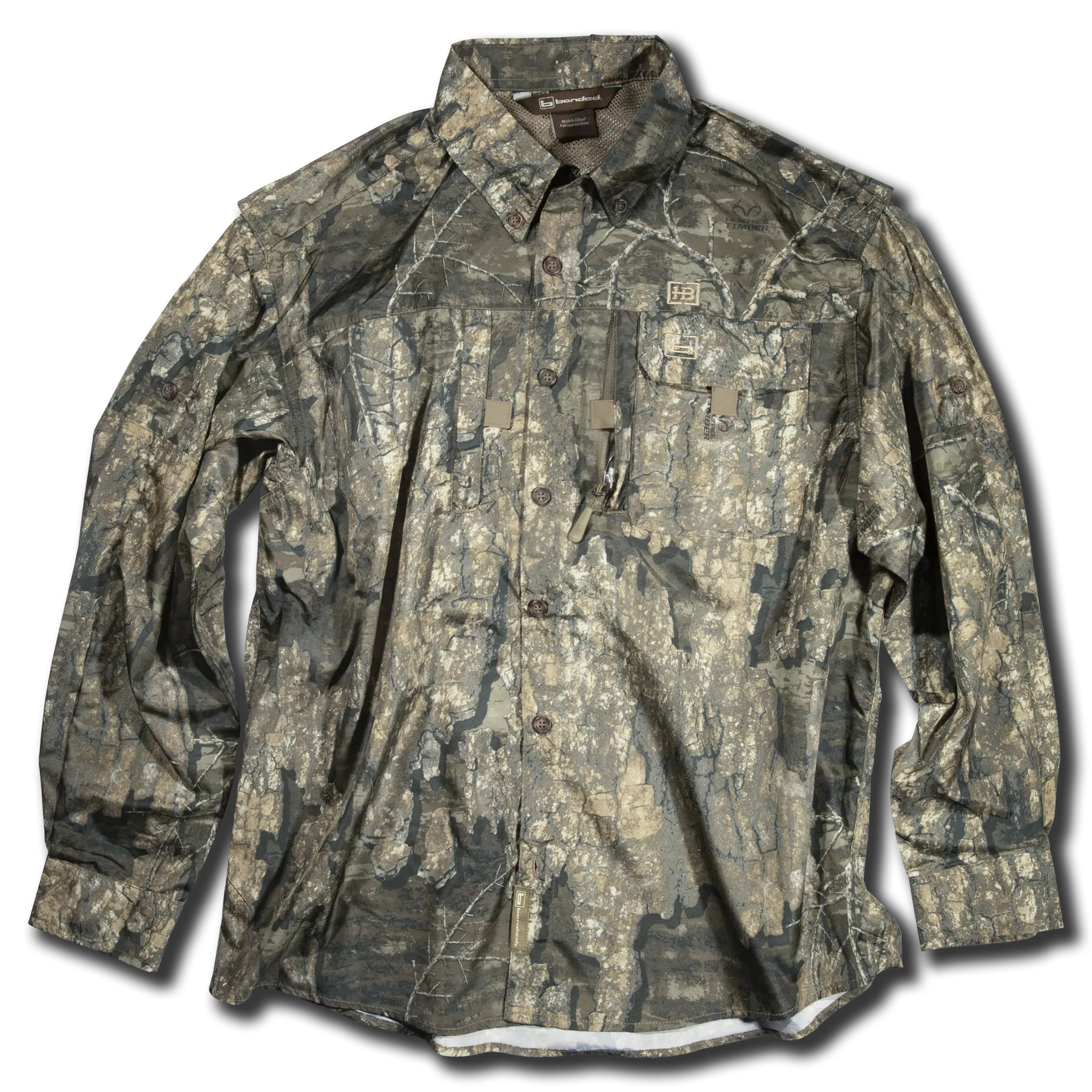 Banded Lightweight Vented Hunting Long Sleeve Shirt - Timber
