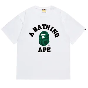 BAPE Color Camo College Tee