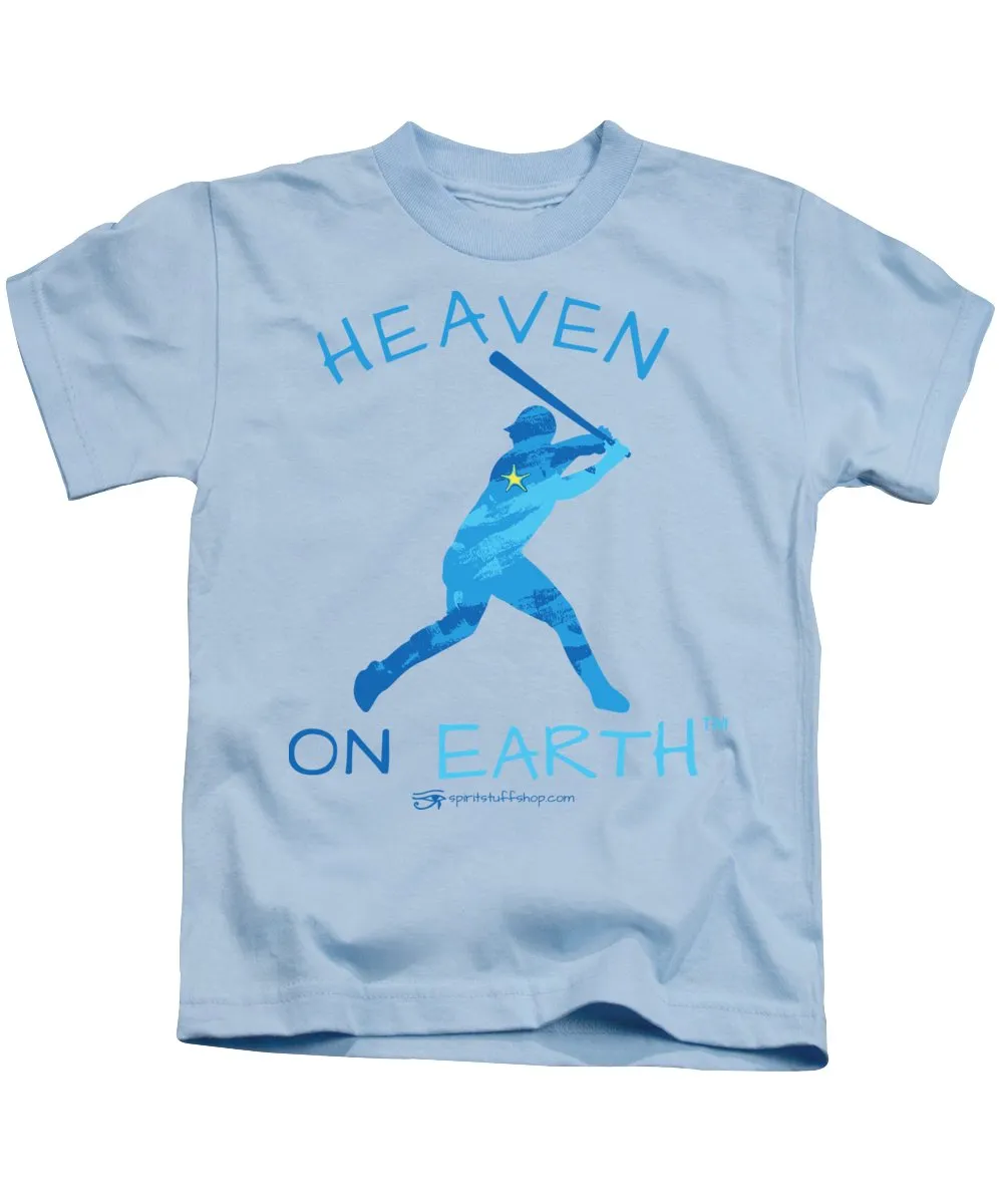 Baseball Heaven On Earth - Kids T-Shirt