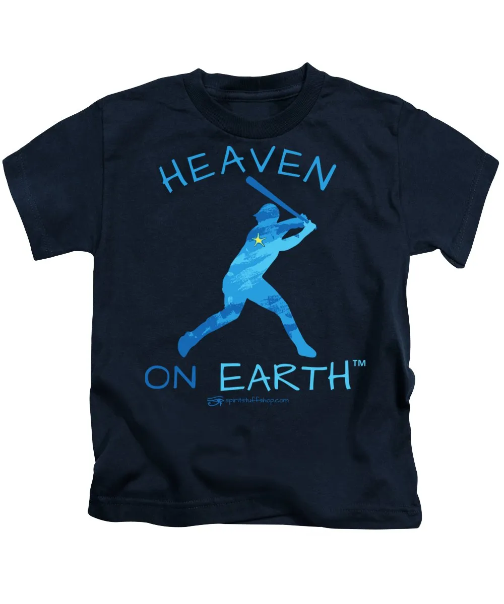 Baseball Heaven On Earth - Kids T-Shirt