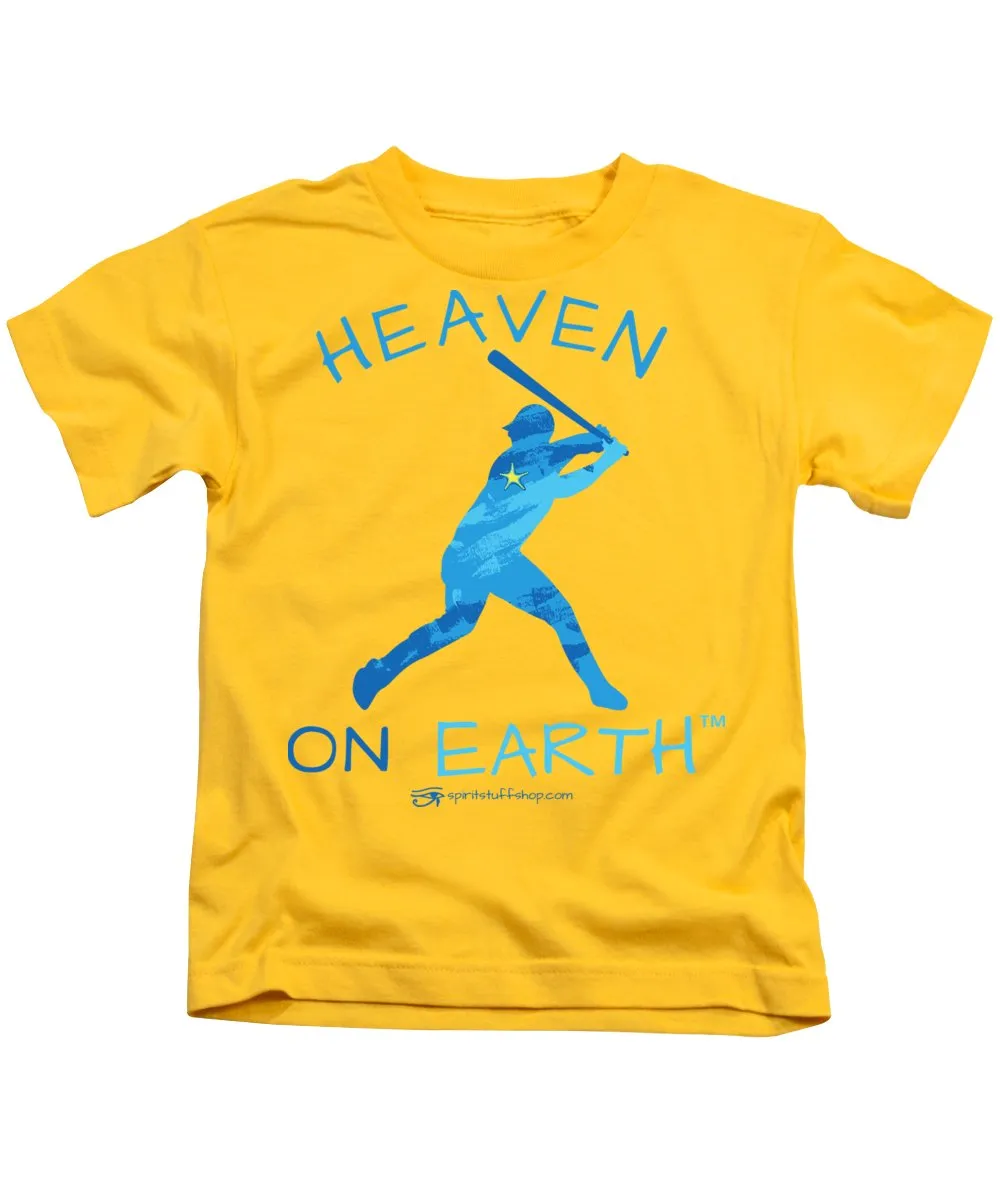 Baseball Heaven On Earth - Kids T-Shirt