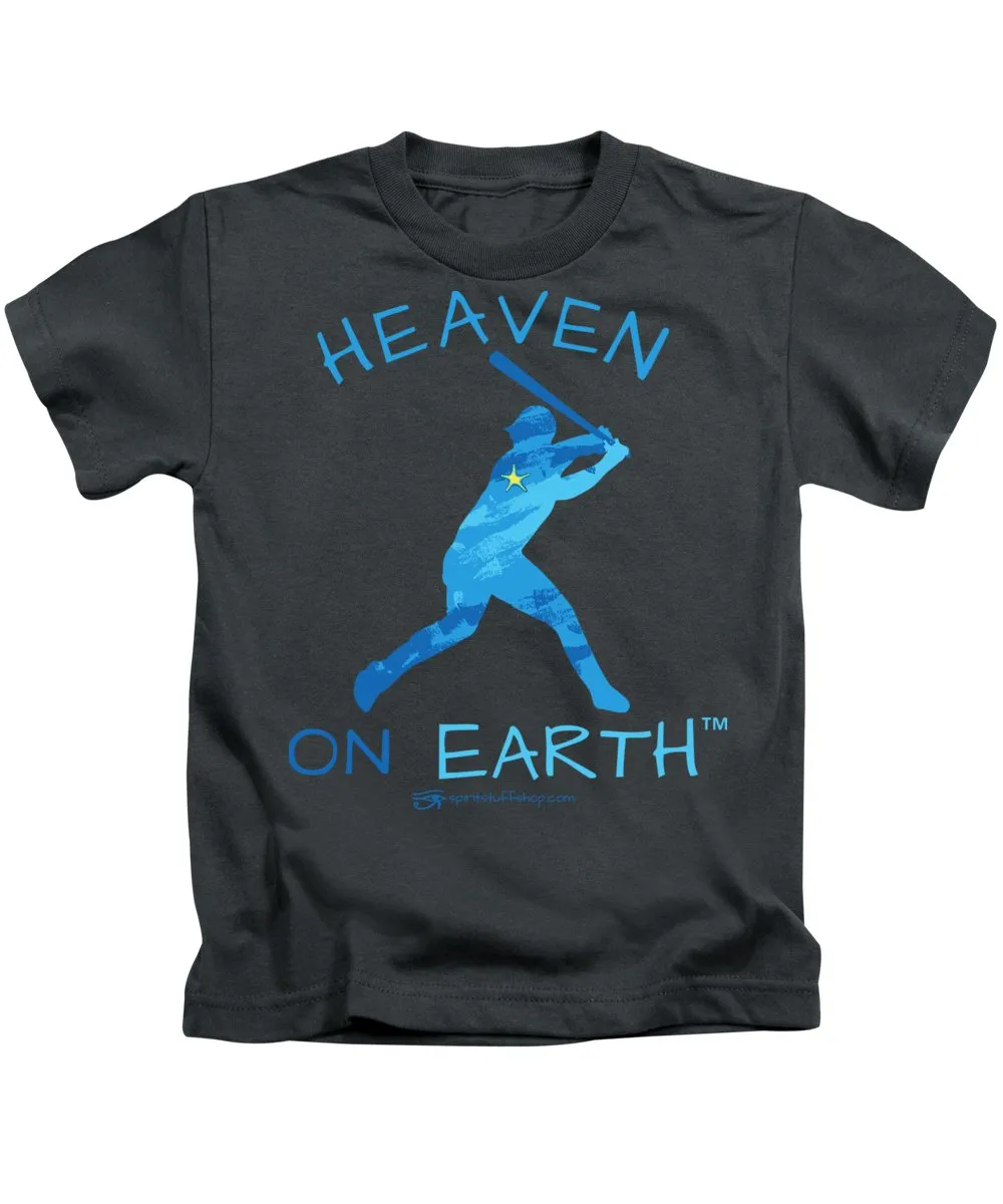 Baseball Heaven On Earth - Kids T-Shirt