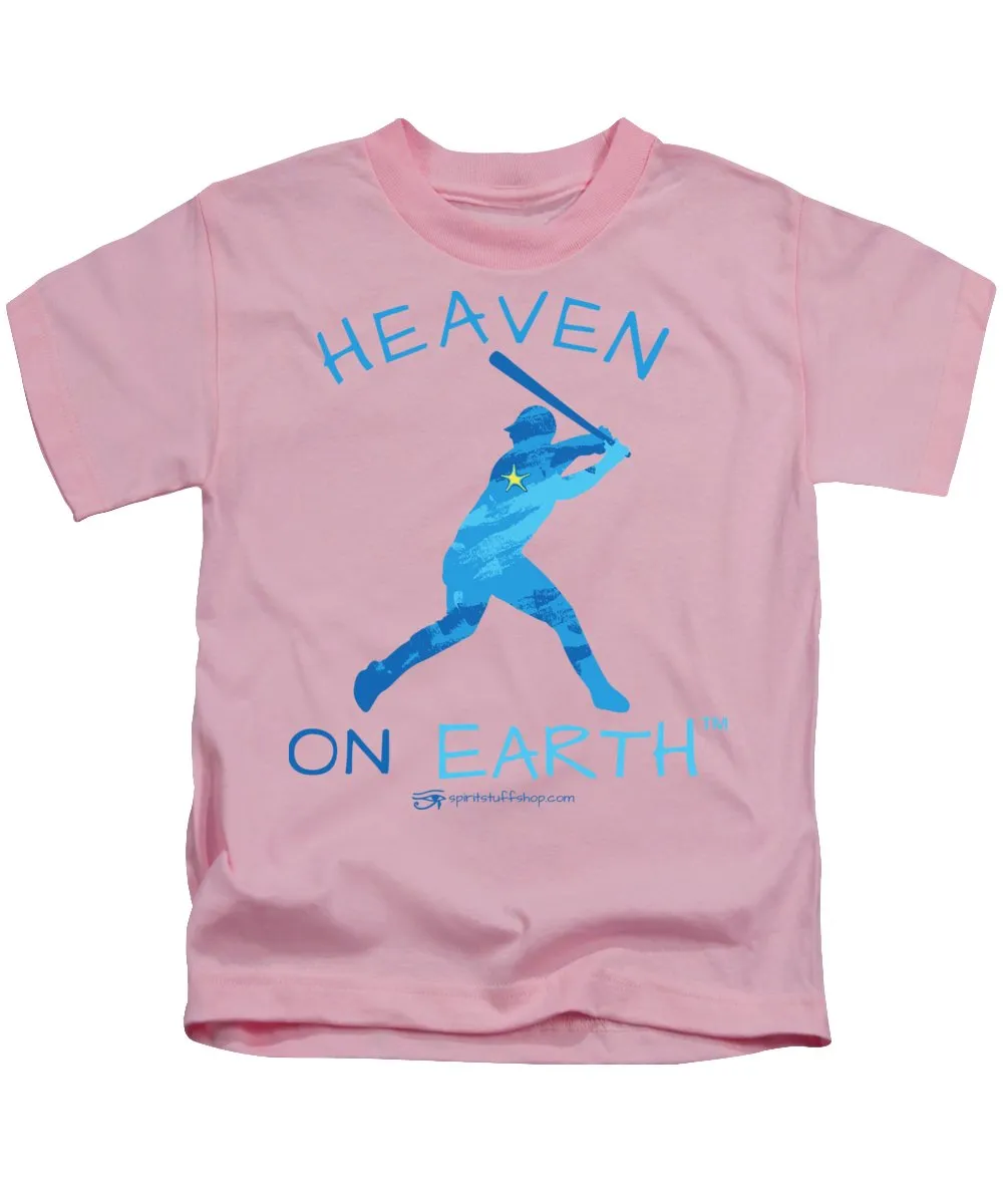 Baseball Heaven On Earth - Kids T-Shirt