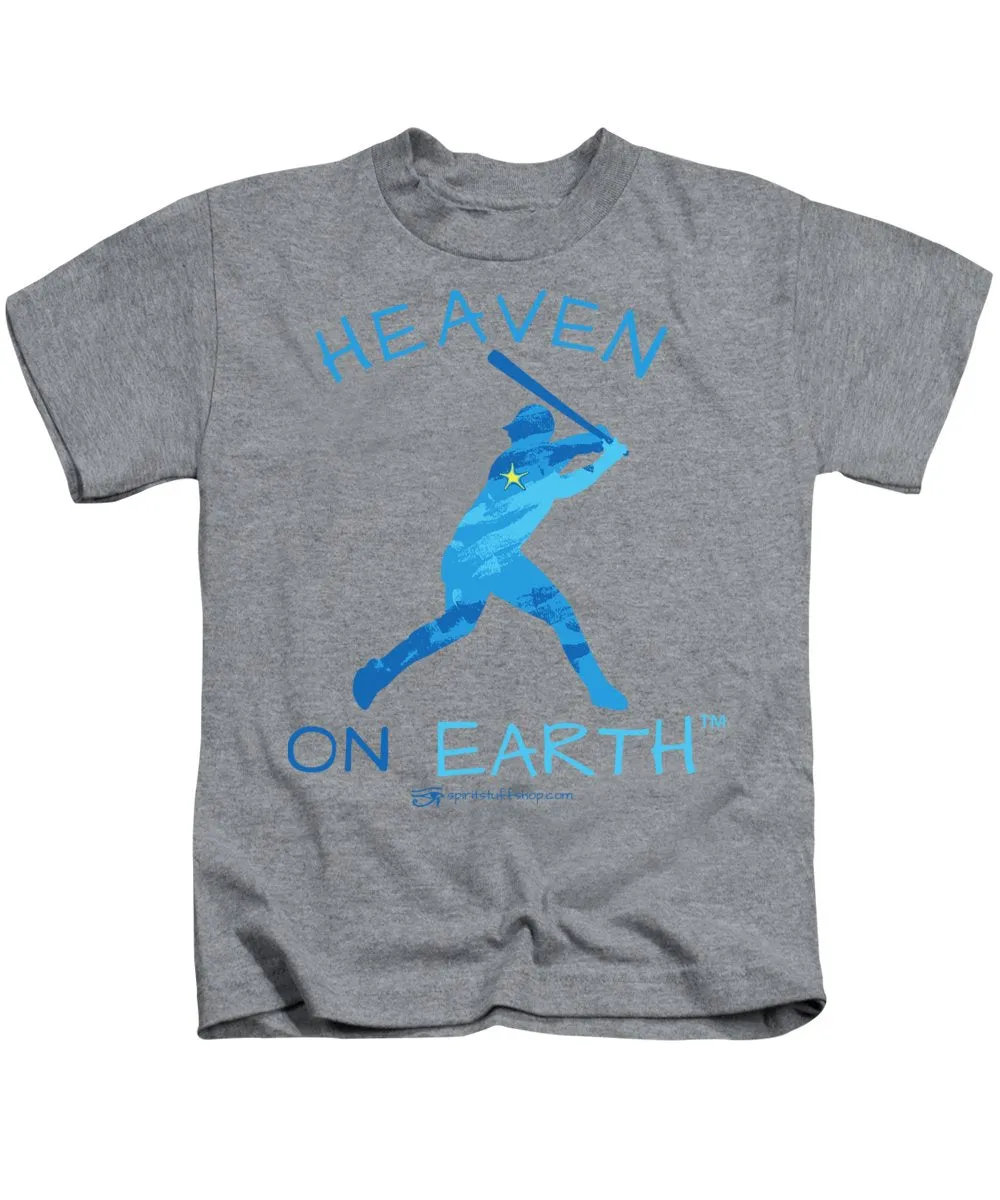 Baseball Heaven On Earth - Kids T-Shirt