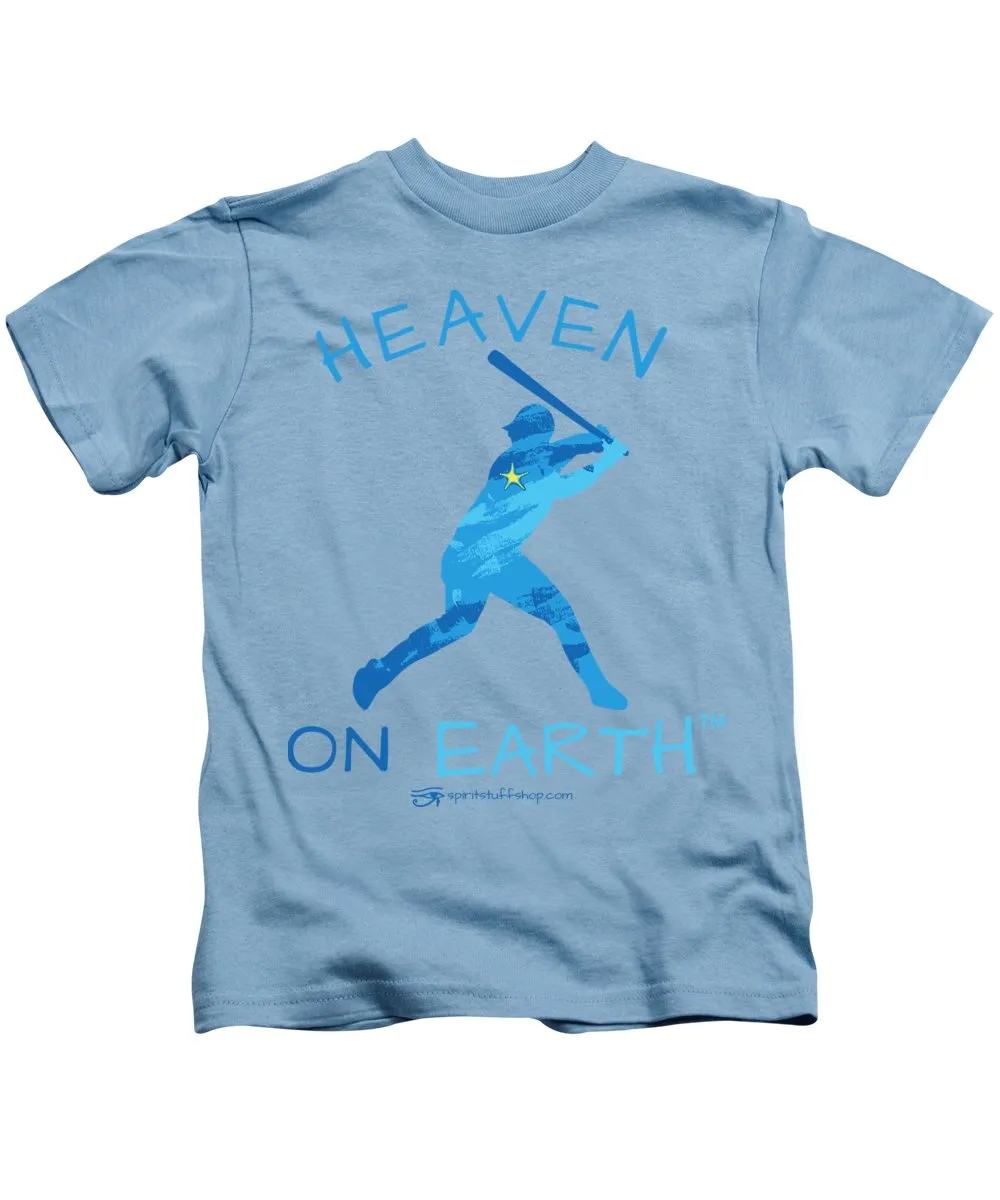 Baseball Heaven On Earth - Kids T-Shirt