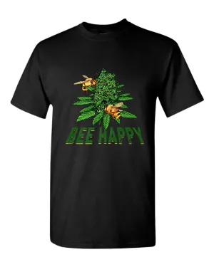 Bee happy bud t-shirt