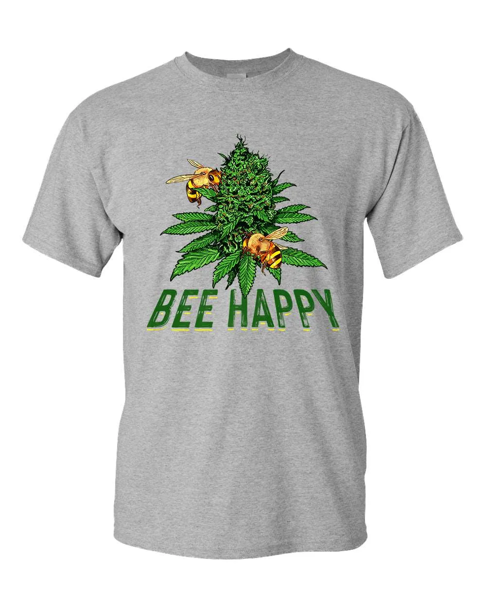 Bee happy bud t-shirt