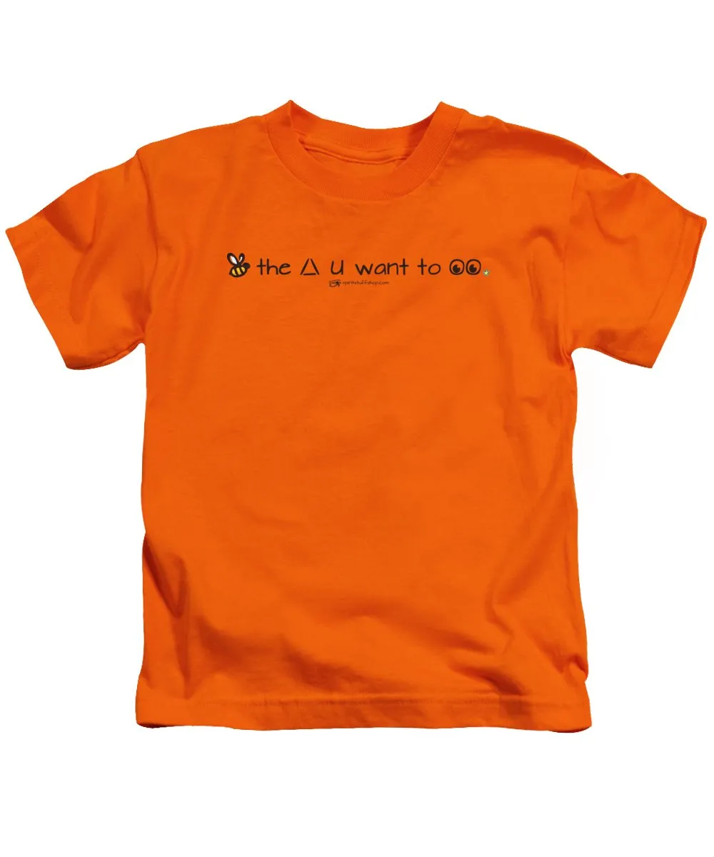 Bee The Chng You Want To See - Kids T-Shirt