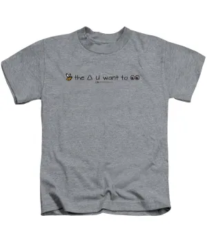 Bee The Chng You Want To See - Kids T-Shirt