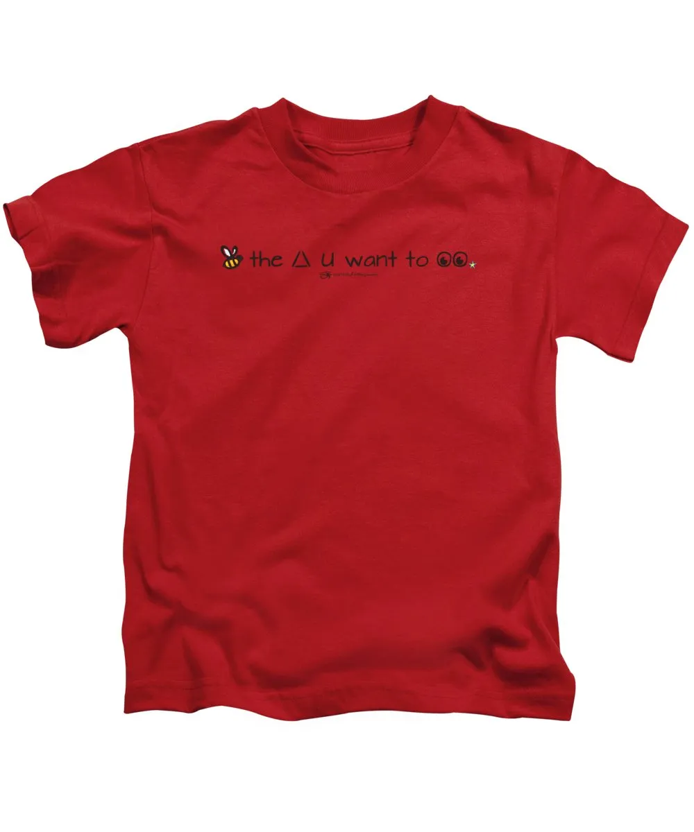 Bee The Chng You Want To See - Kids T-Shirt