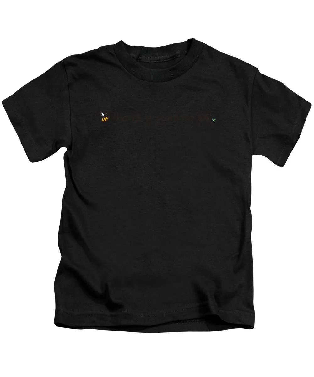 Bee The Chng You Want To See - Kids T-Shirt