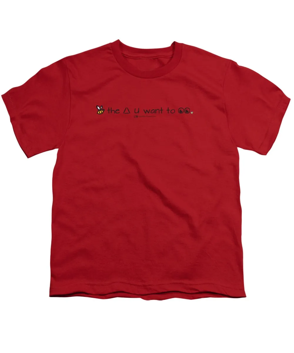 Bee The Chng You Want To See - Youth T-Shirt