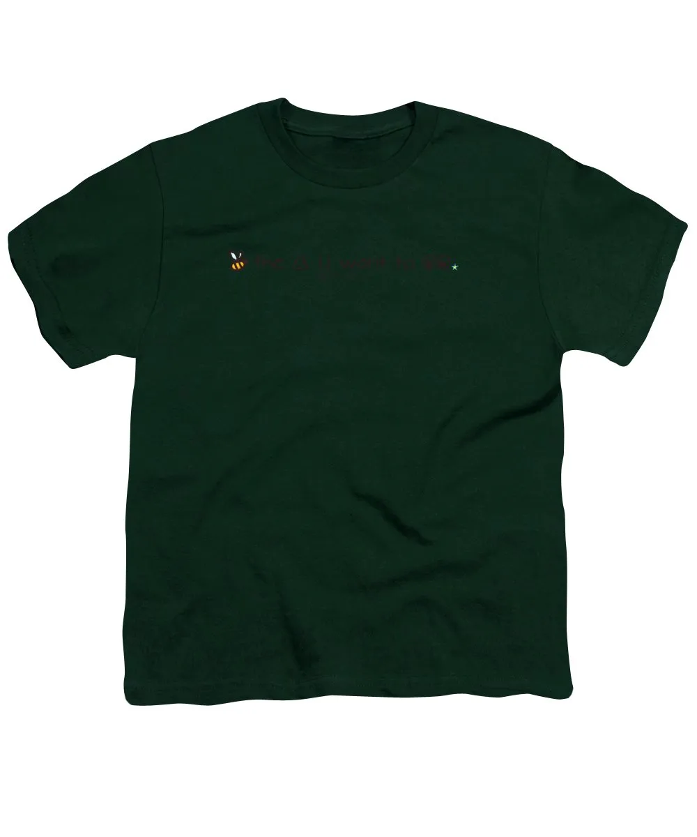 Bee The Chng You Want To See - Youth T-Shirt