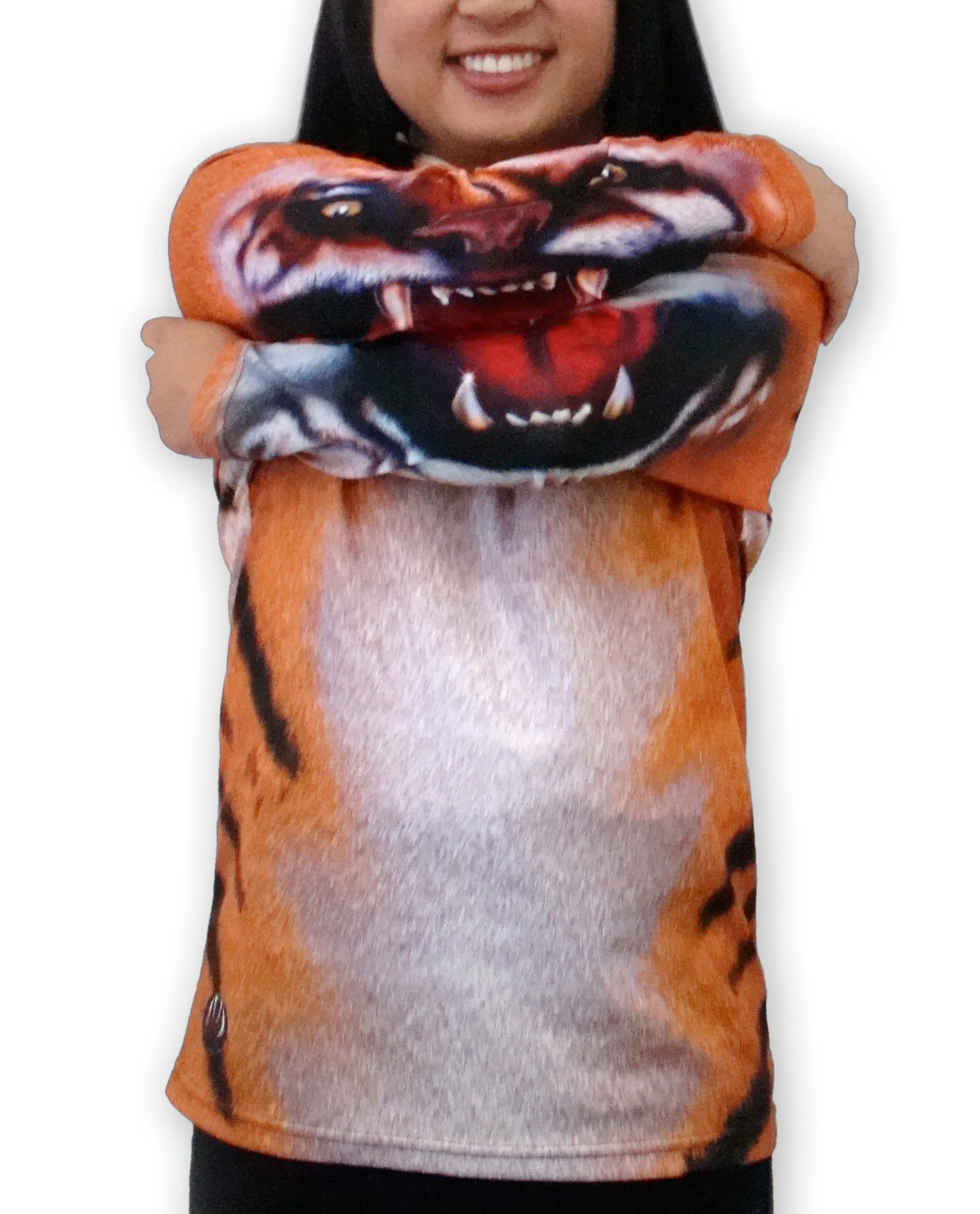 BENGAL TIGER Hoodie Chomp Shirt by MOUTHMAN®