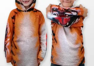 BENGAL TIGER Hoodie Chomp Shirt by MOUTHMAN®
