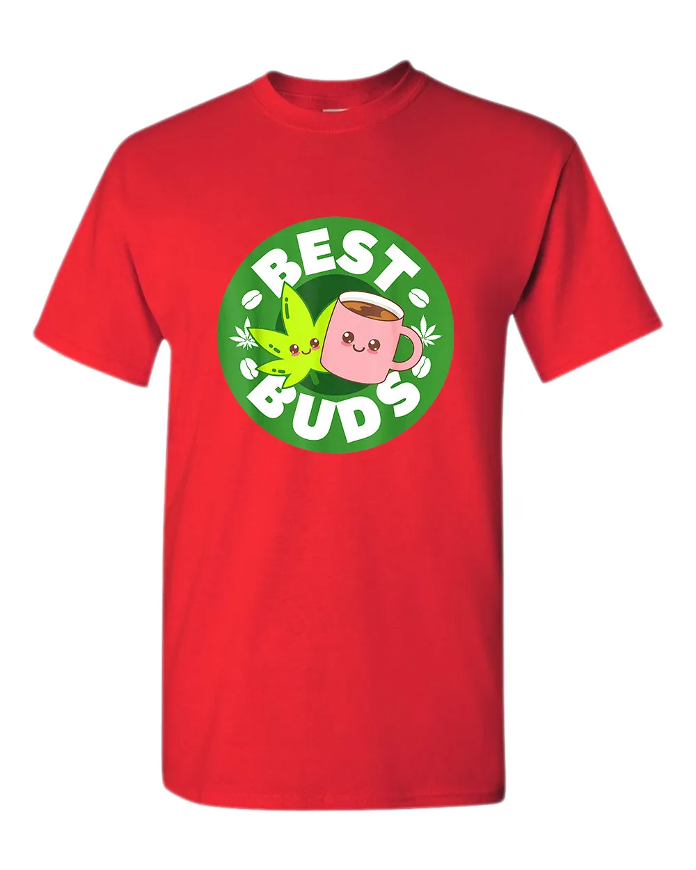 Best bud and coffee t-shirt