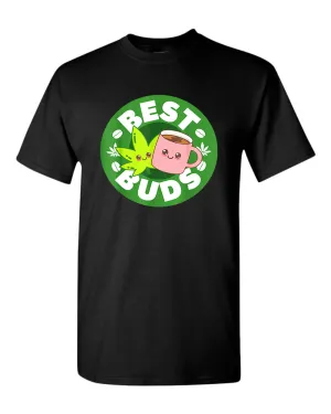 Best bud and coffee t-shirt