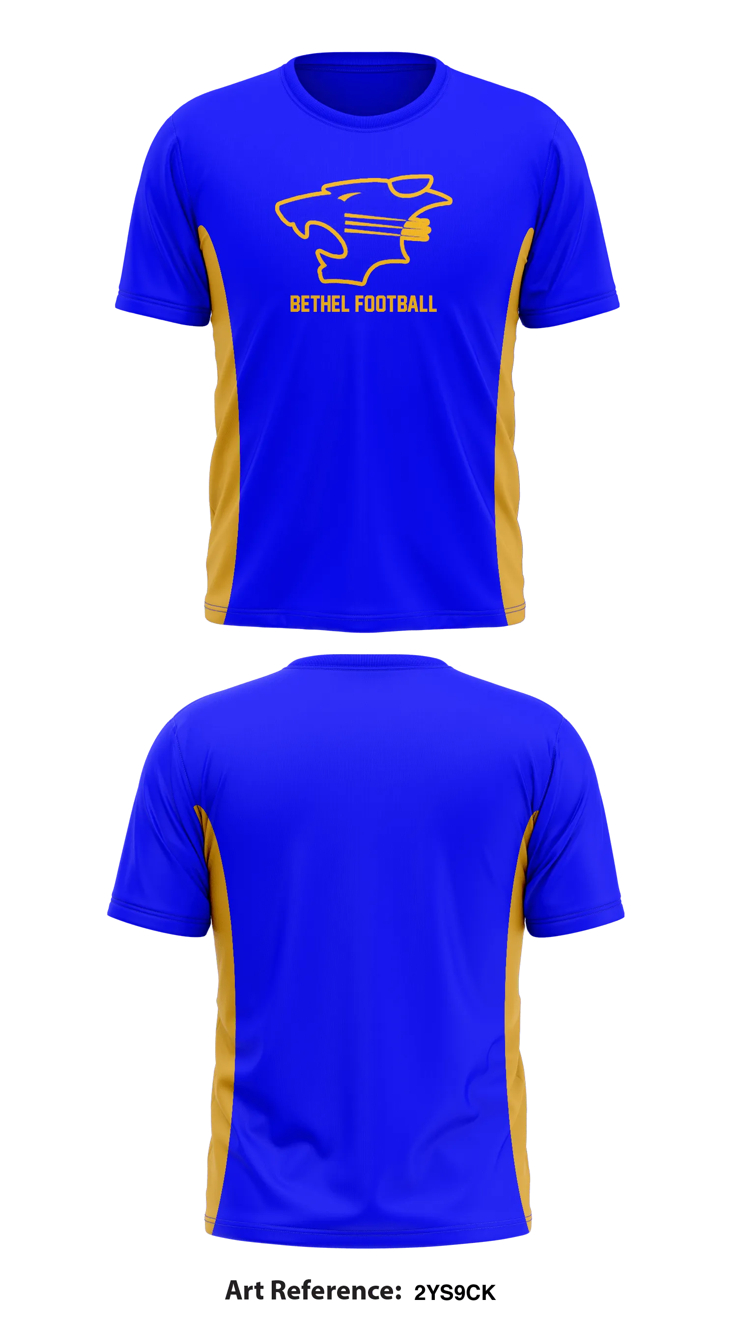Bethel High School Store 1 Core Men's SS Performance Tee - 2yS9ck