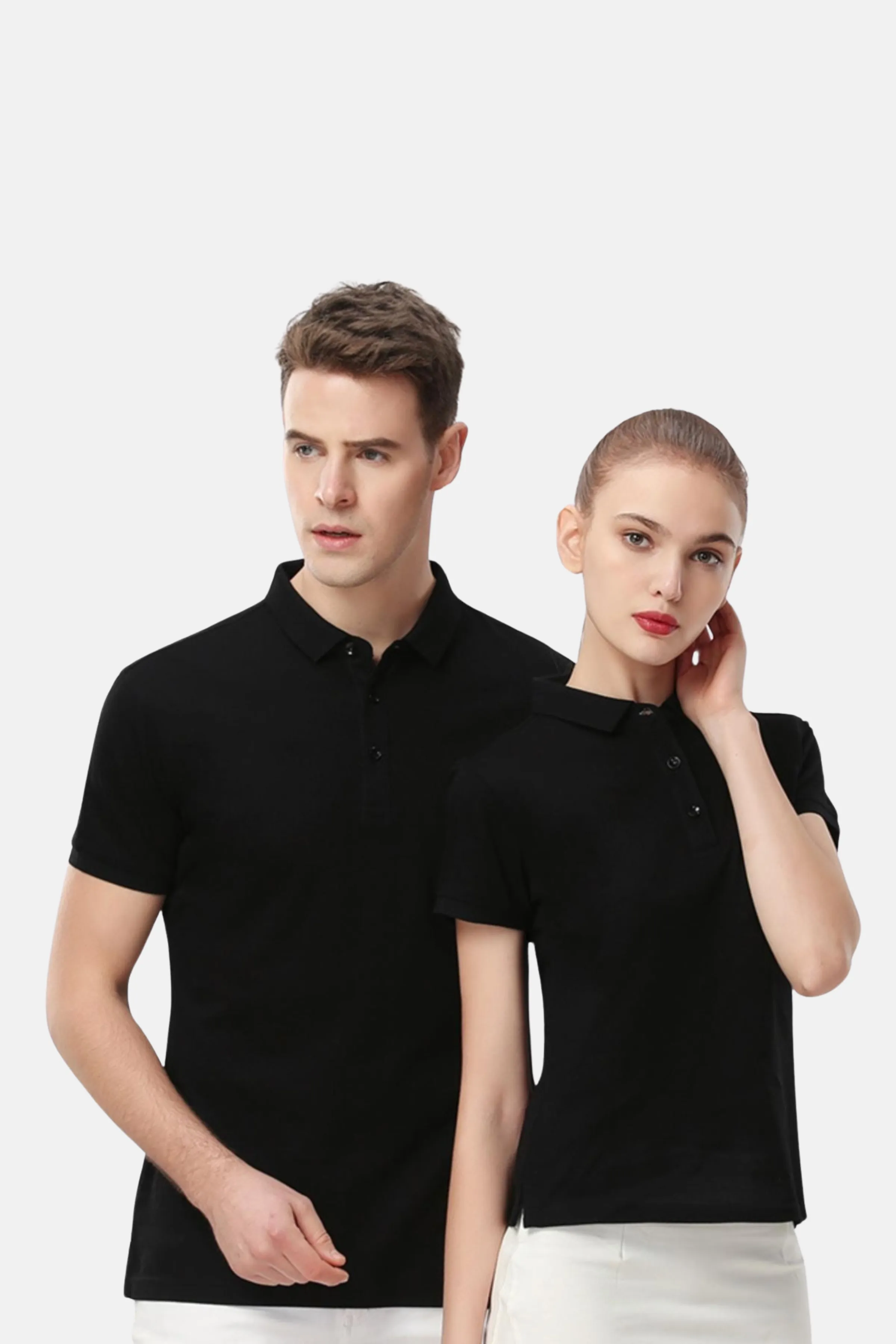 Black Premium Polo T-Shirt