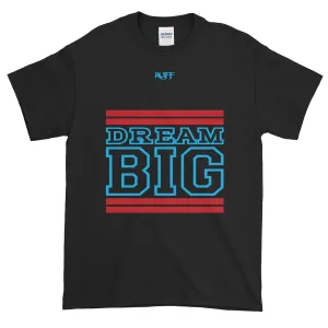 Black Red and Carolina Blue Short-Sleeve T-Shirt
