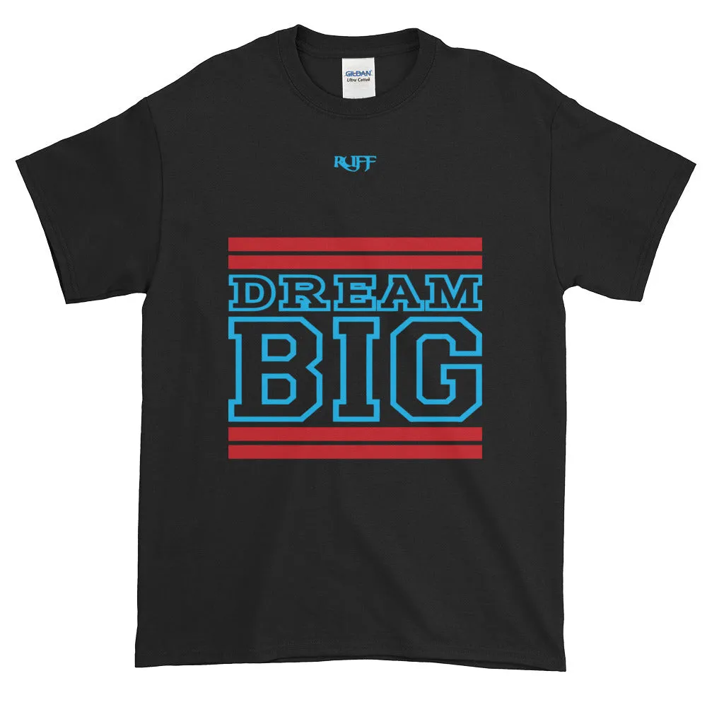Black Red and Carolina Blue Short-Sleeve T-Shirt