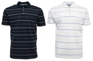 Blue Horizon Poly Cotton Polo