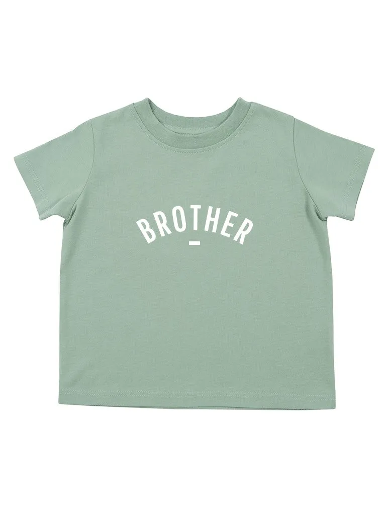 Bob & Blossom Sage Short Sleeved Brother T-Shirt